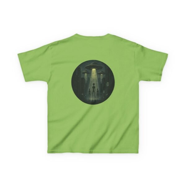 Alien Arrival Kids Shirt white letter - Image 16