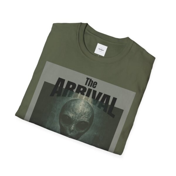 Alien Arrival Black letters Unisex Tee - Image 4