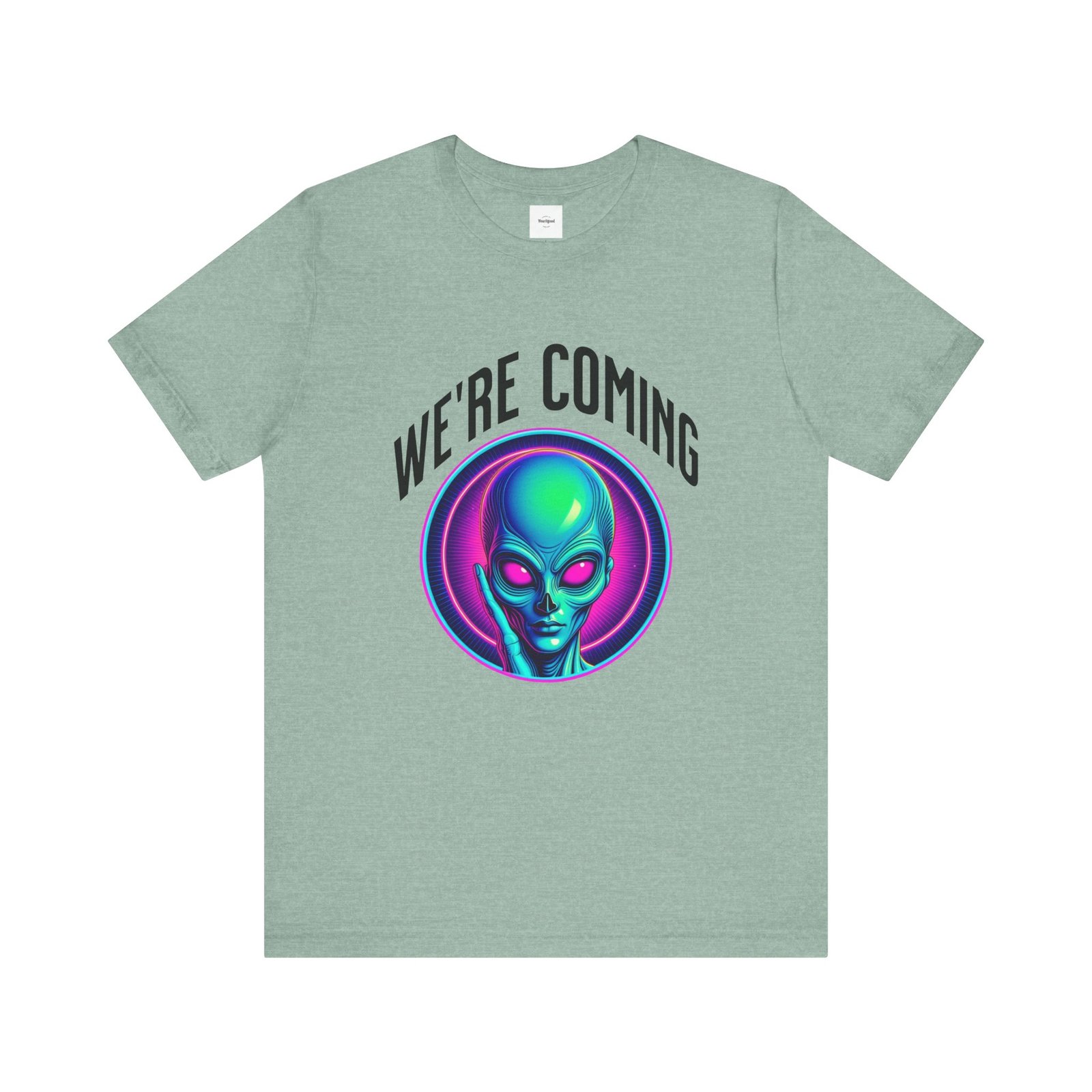 WE'RE COMING Alien Unisex Tee