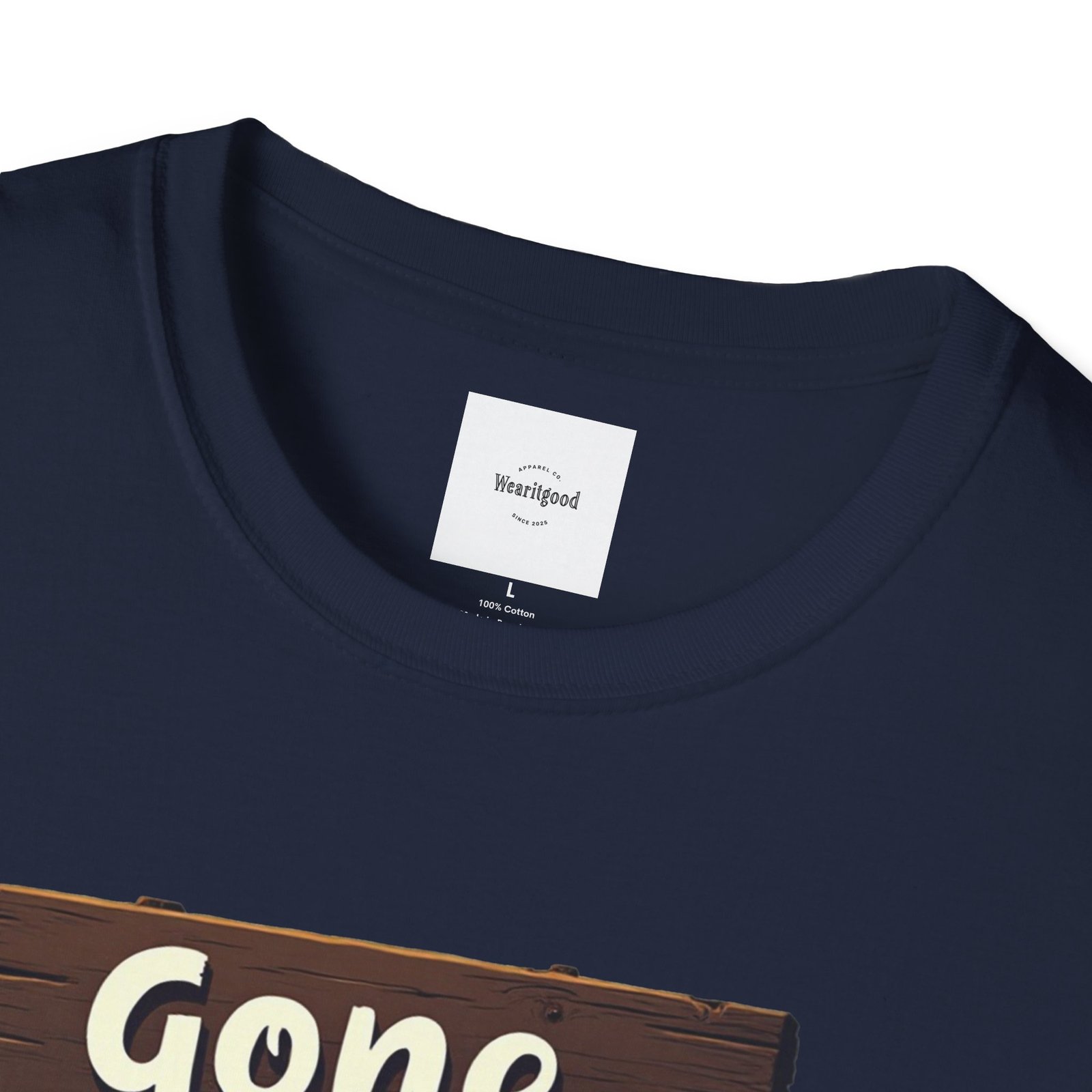 Gone Fishing Unisex T-Shirt - Image 47