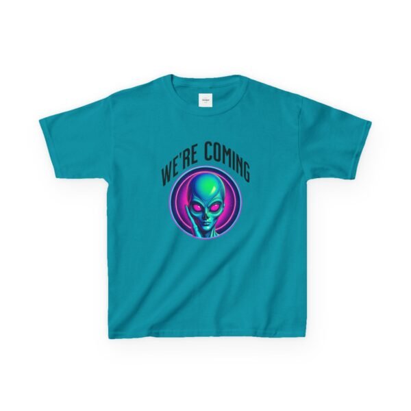 'WE'RE COMING' Alien Invasion Kids Tee - Image 17