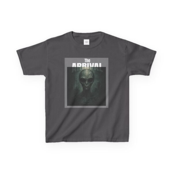 Alien Arrival Kids Shirt white letter - Image 29