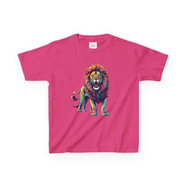 Psychedelic Lion Kids Tee - Image 31