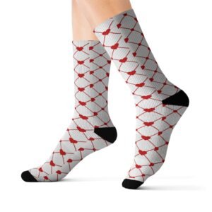 All Hearts Patterned Socks