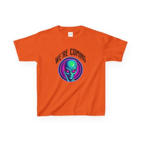 'WE'RE COMING' Alien Invasion Kids Tee - Image 11