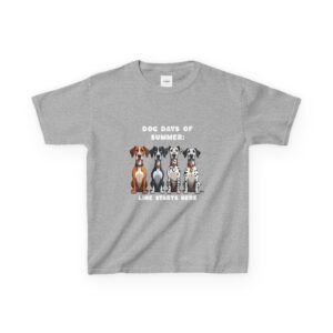 Dog Days of Summer Dog Lovers Kids Tee