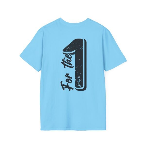 Leaving the 99 black lettered Unisex T-Shirt - Image 34