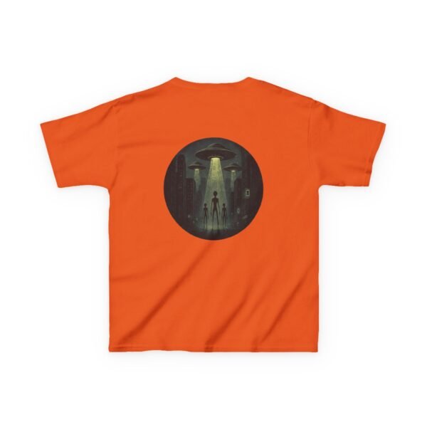 Alien Arrival Kids Shirt white letter - Image 10