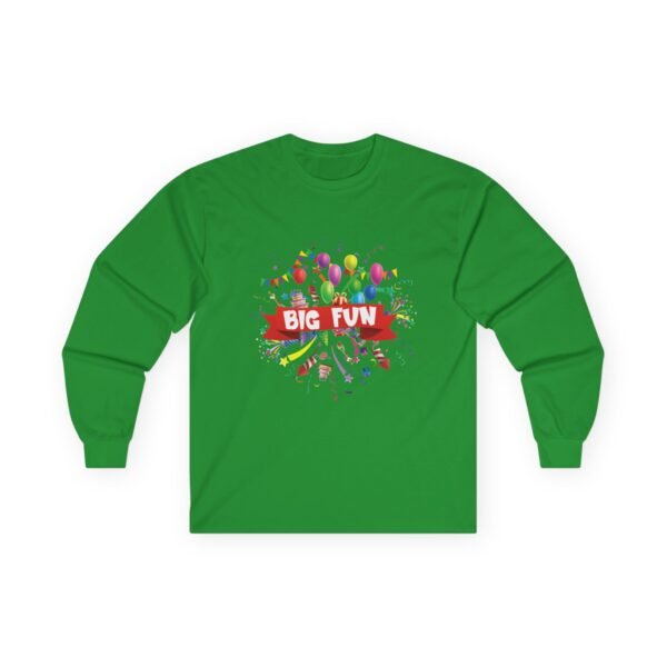 Big Fun Unisex Long Sleeve Tee - Perfect for Celebrations and Gatherings - Image 25