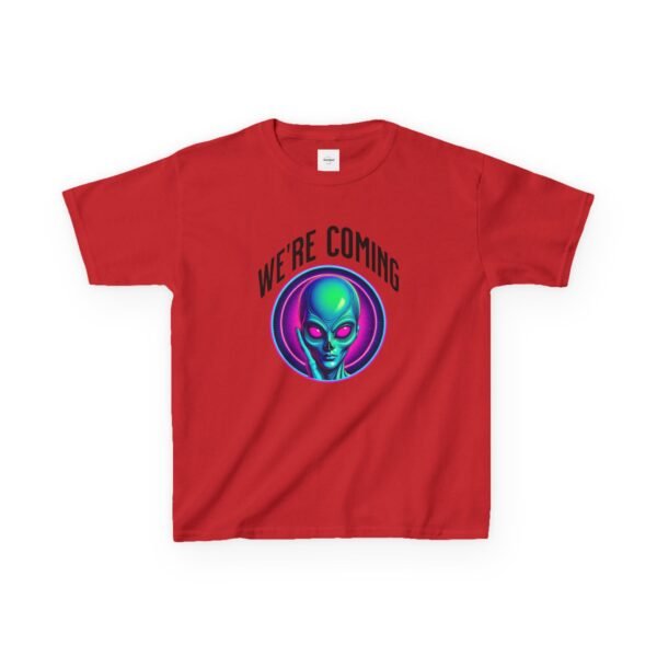 'WE'RE COMING' Alien Invasion Kids Tee - Image 29