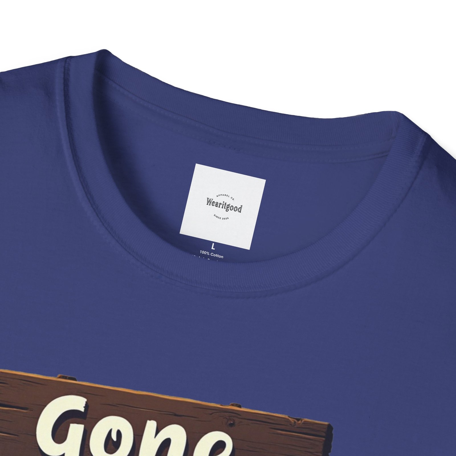 Gone Fishing Unisex T-Shirt - Image 43