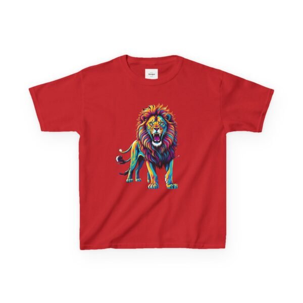 Psychedelic Lion Kids Tee - Image 33