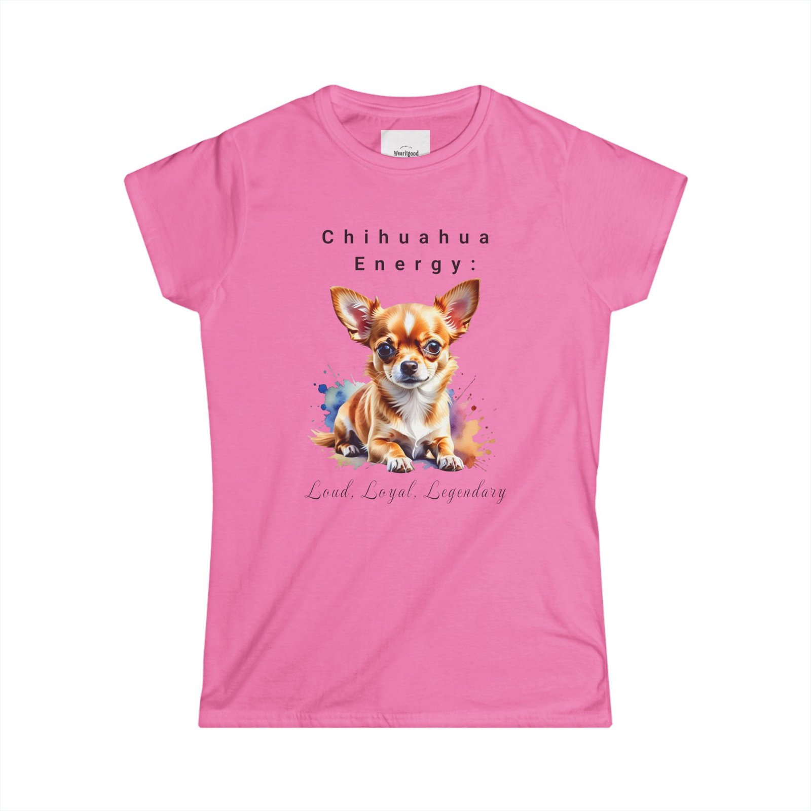 Chihuahua Energy Women's Tee - Image 19