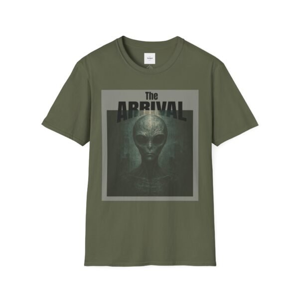 Alien Arrival Black letters Unisex Tee