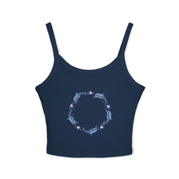 Dolphin Circle Women's Spaghetti Strap Tank - Image 17