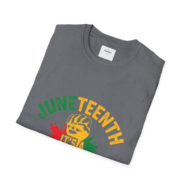 Juneteenth Celebration T-Shirt, Unisex Tee, Black History Month Shirt, Festival Wear, Gift for Activists - Image 16
