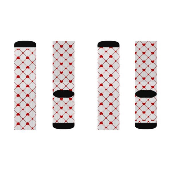 All Hearts Patterned Socks - Image 10
