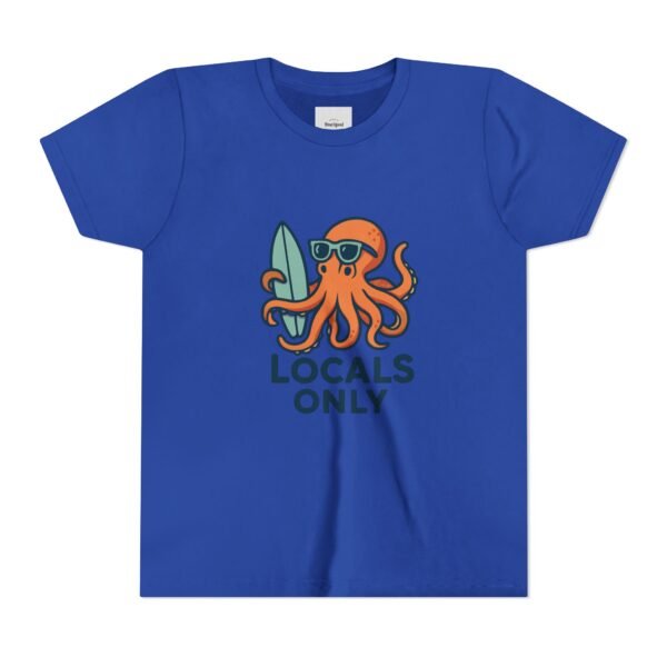 Cool Octopus Locals Only Youth Tee - Image 15