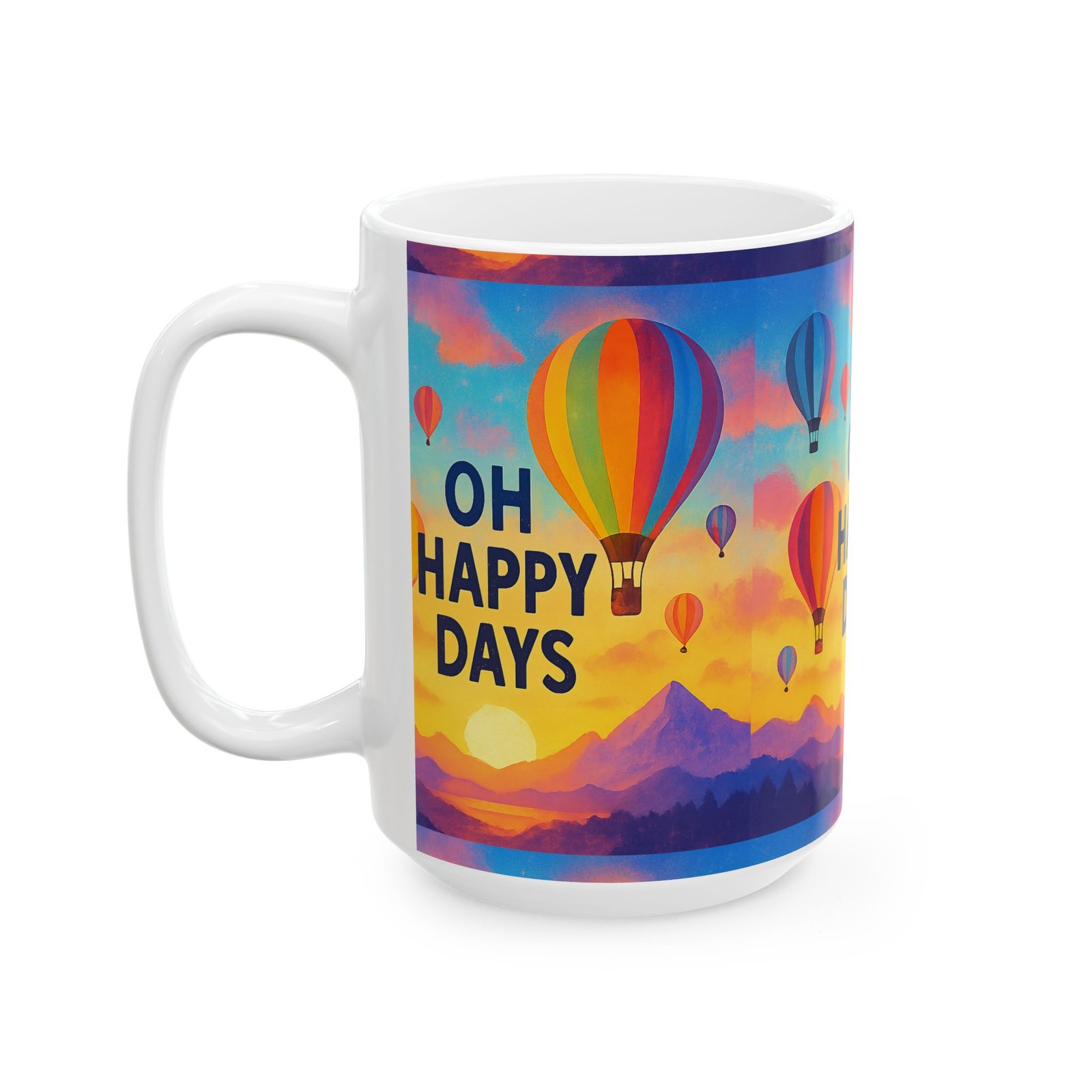 Happy Days Hot Air Balloon Mug - Image 7
