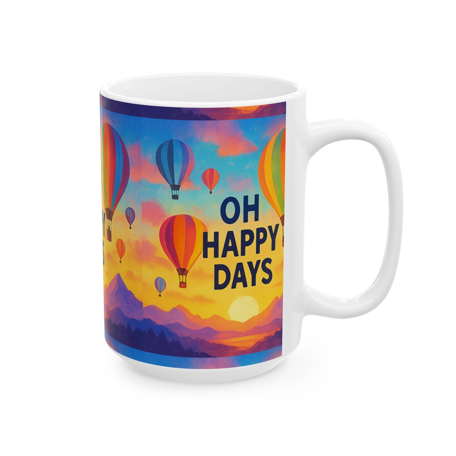 Happy Days Hot Air Balloon Mug - Image 8