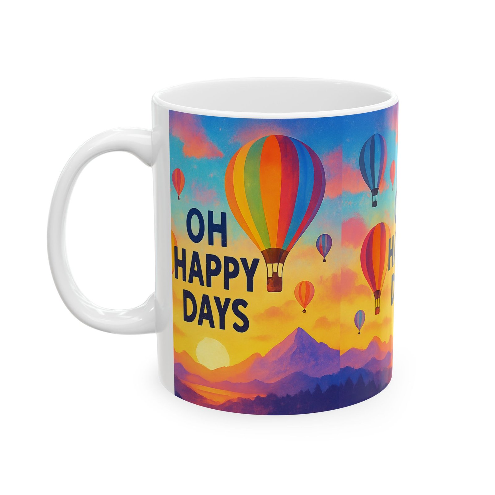 Happy Days Hot Air Balloon Mug - Image 3