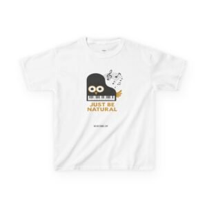 Kids "Just Be Natural" Piano Tee