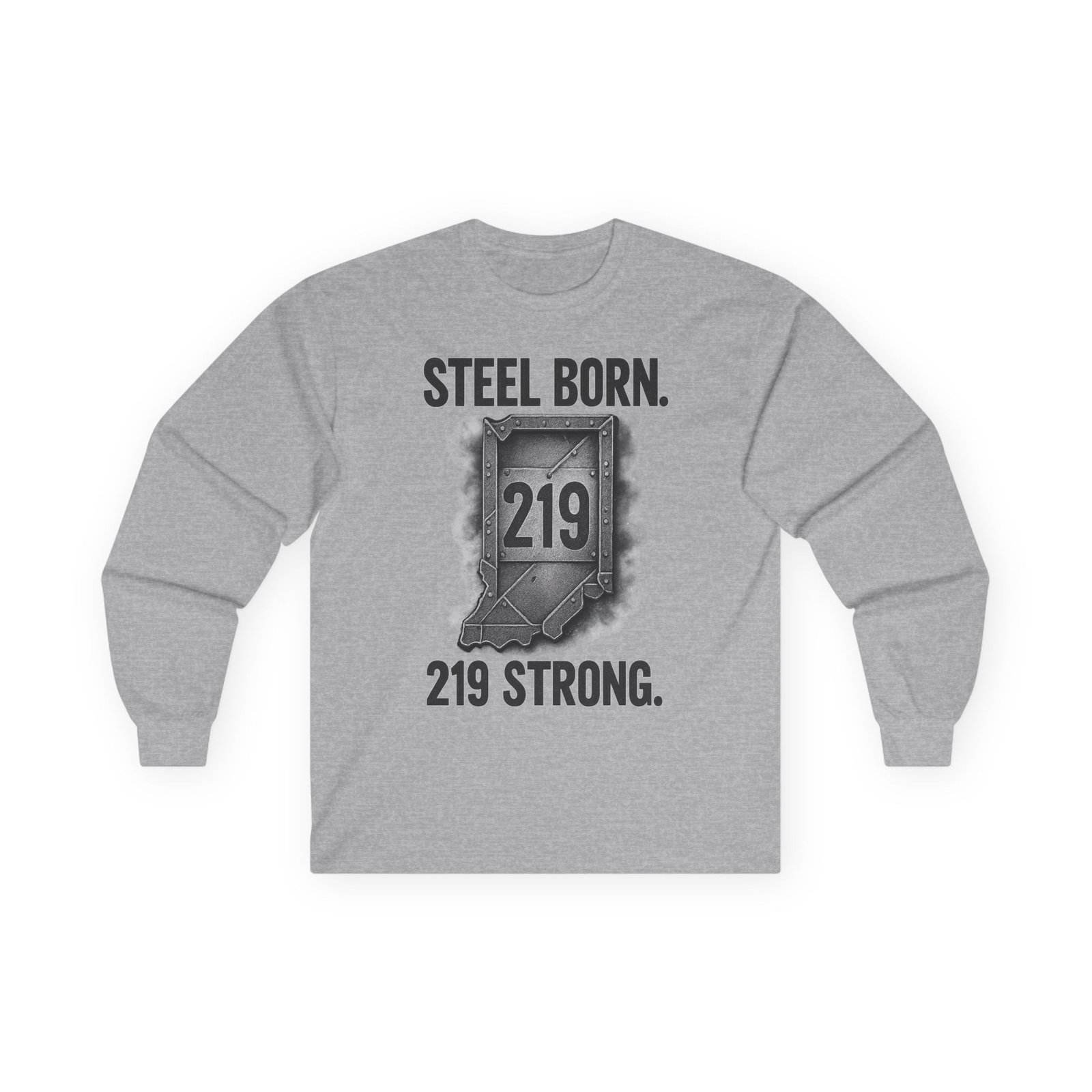 219 Strong Steel-Born Long Sleeve Tee - Image 10