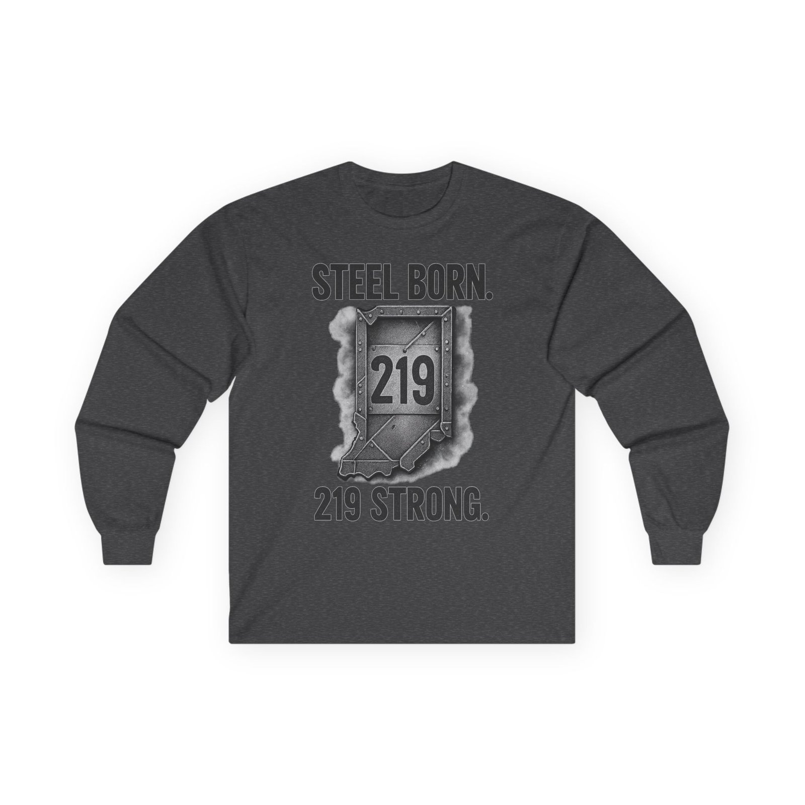 219 Strong Steel-Born Long Sleeve Tee - Image 13