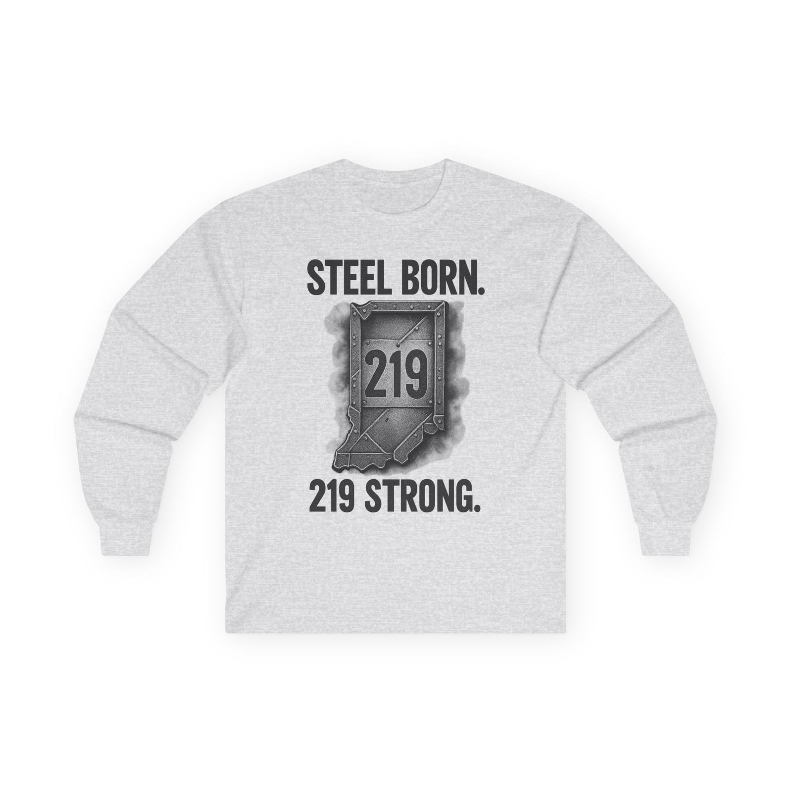 219 Strong Steel-Born Long Sleeve Tee - Image 7