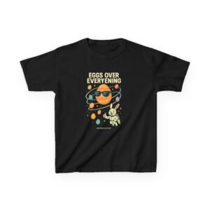 Kids T‑Shirt — "Eggs Over Everything"