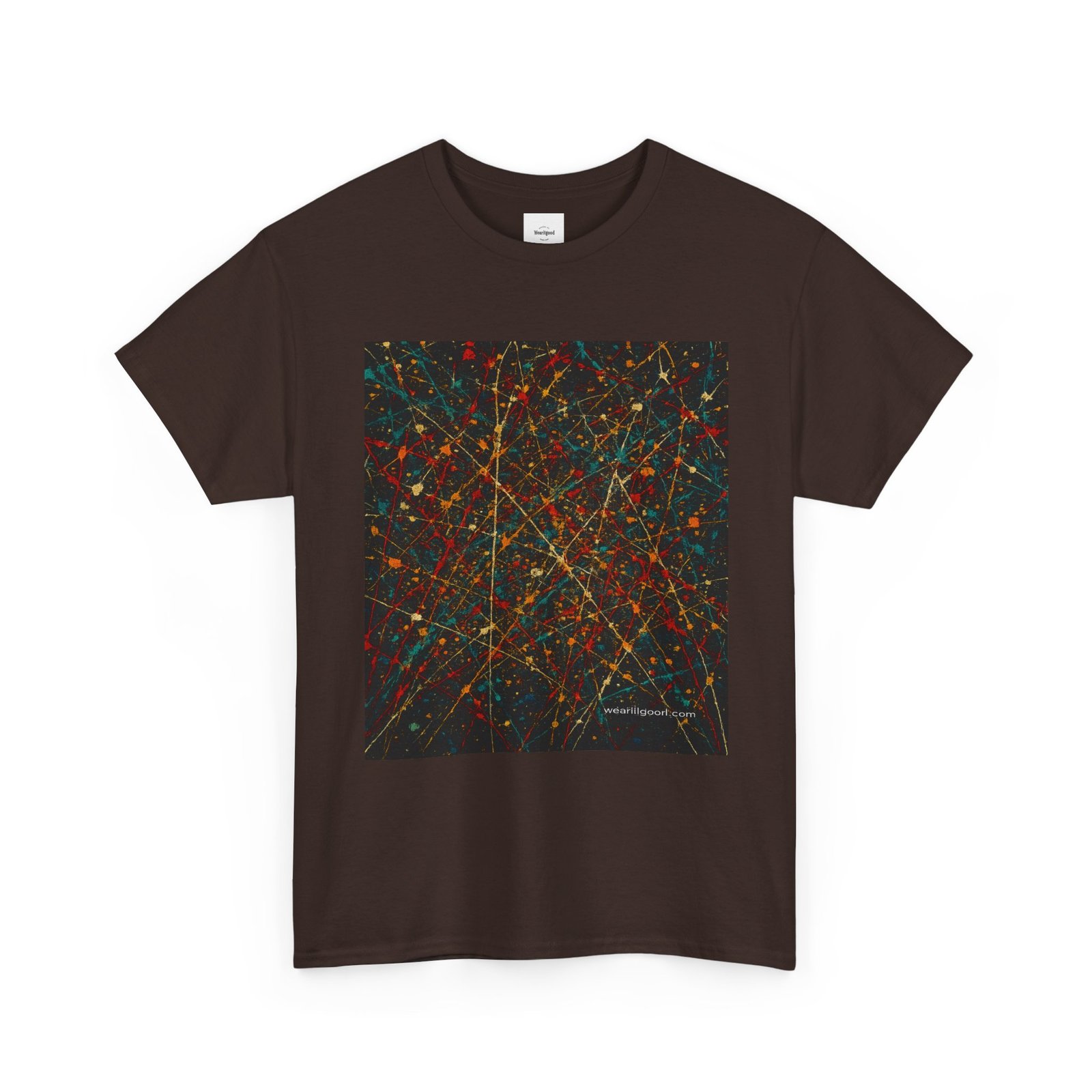 Abstract Galaxy Art Tee - Image 29