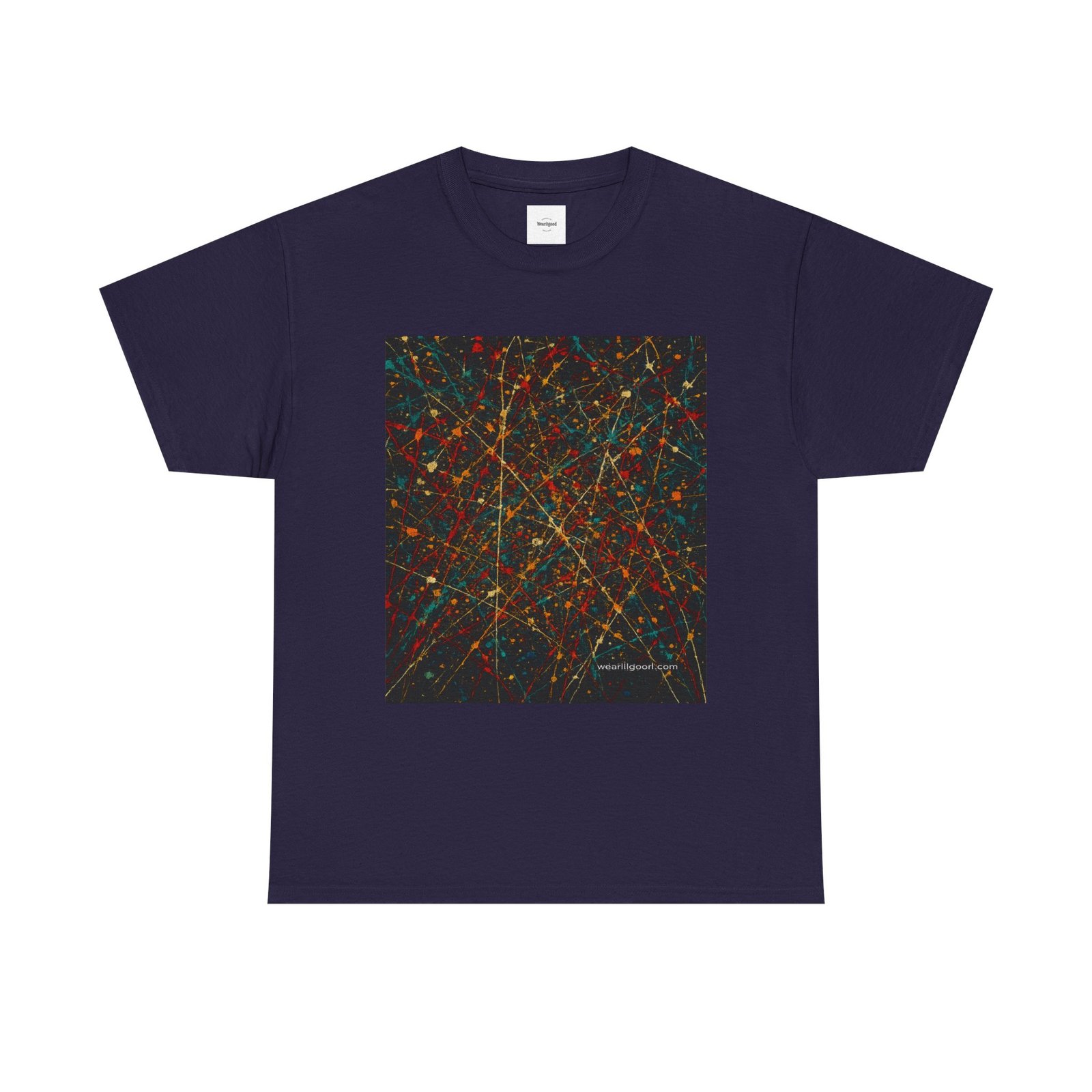 Abstract Galaxy Art Tee - Image 19