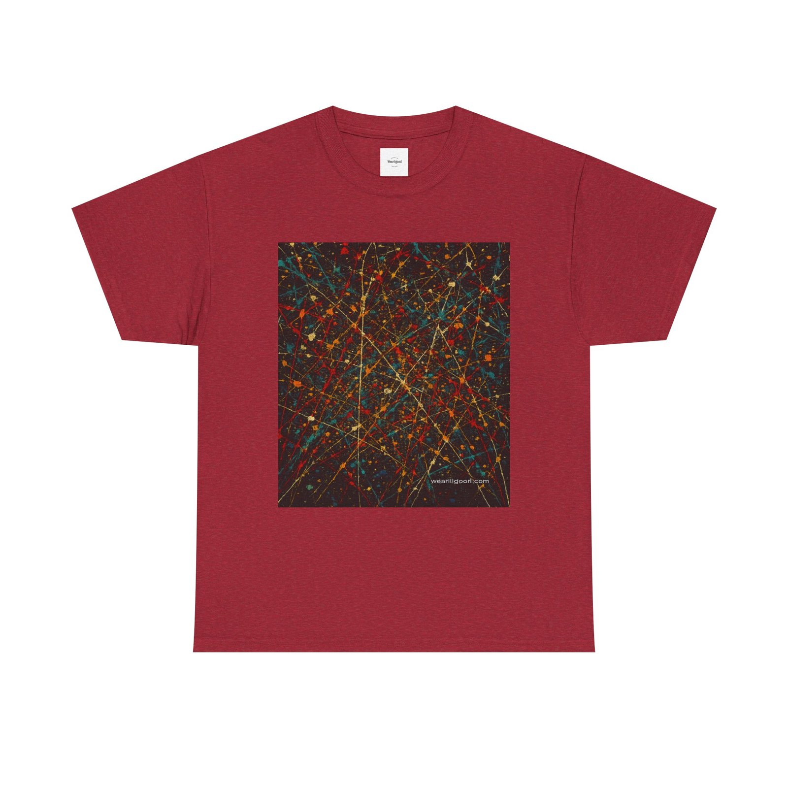 Abstract Galaxy Art Tee - Image 25