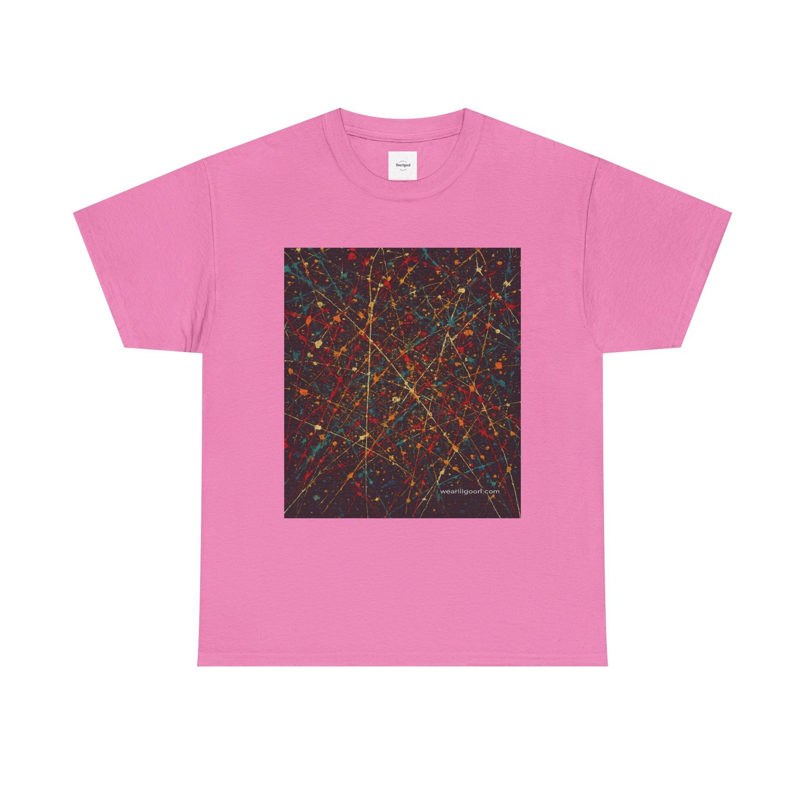 Abstract Galaxy Art Tee - Image 23