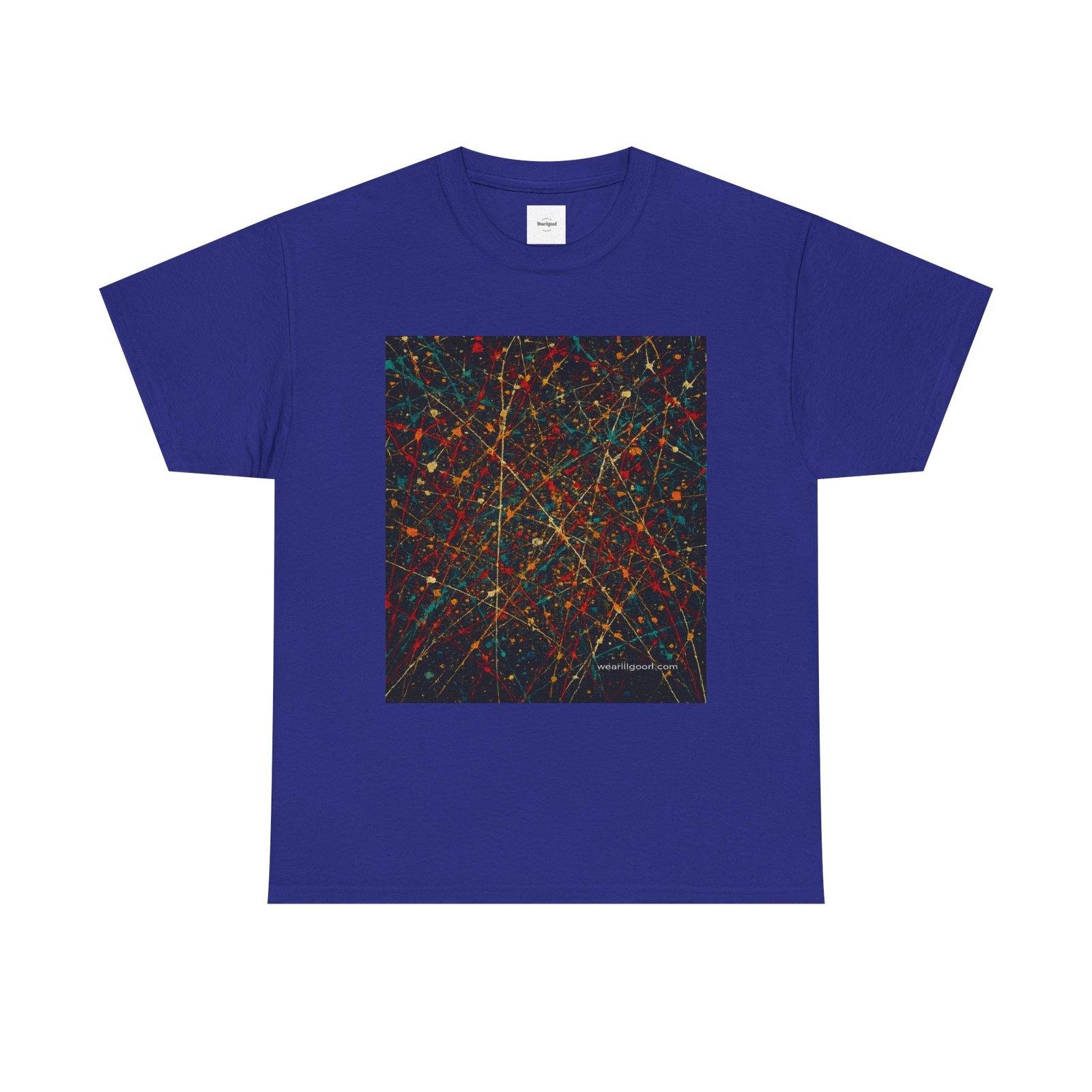 Abstract Galaxy Art Tee - Image 17
