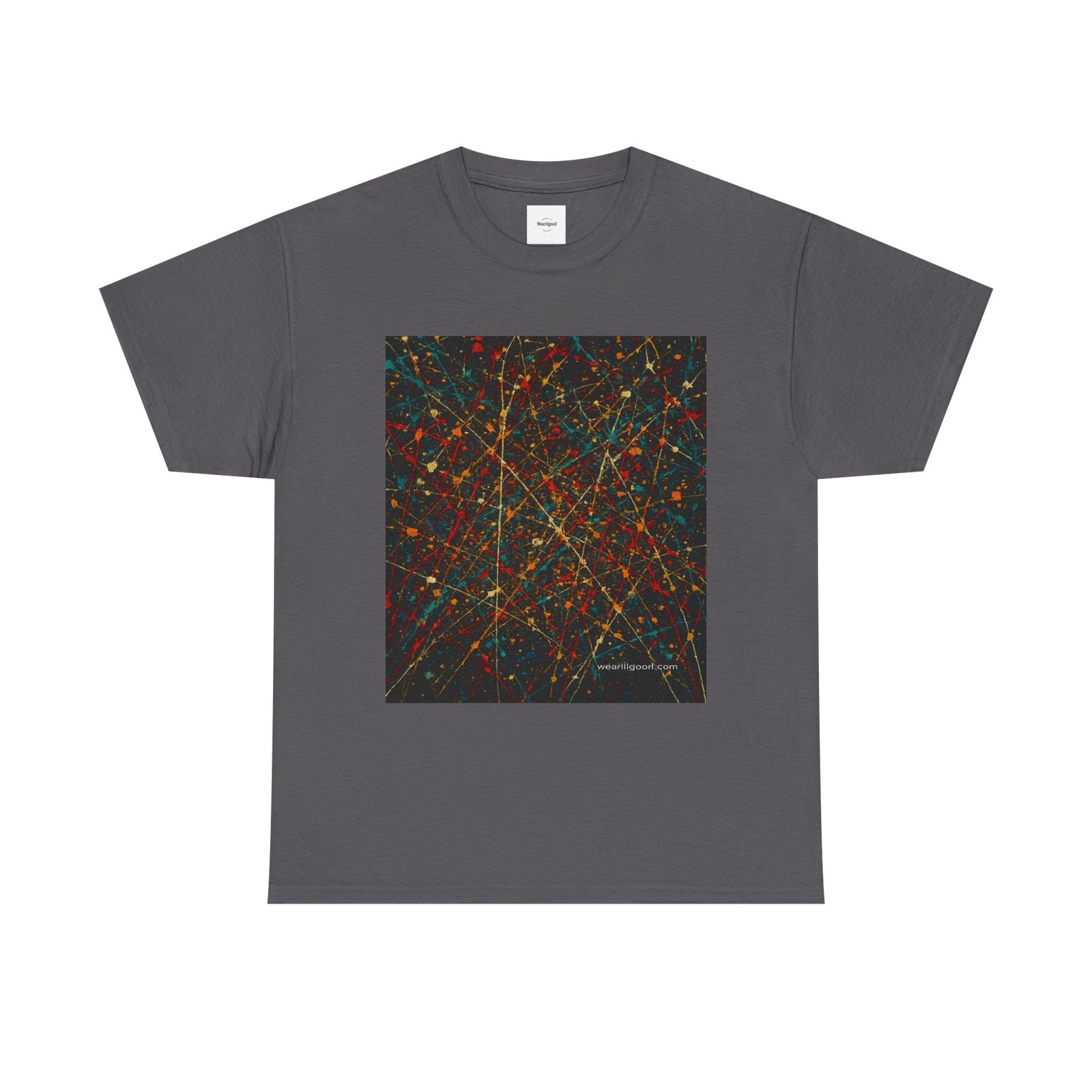 Abstract Galaxy Art Tee - Image 13