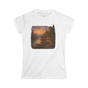 Women's Cabin Sunset Tee