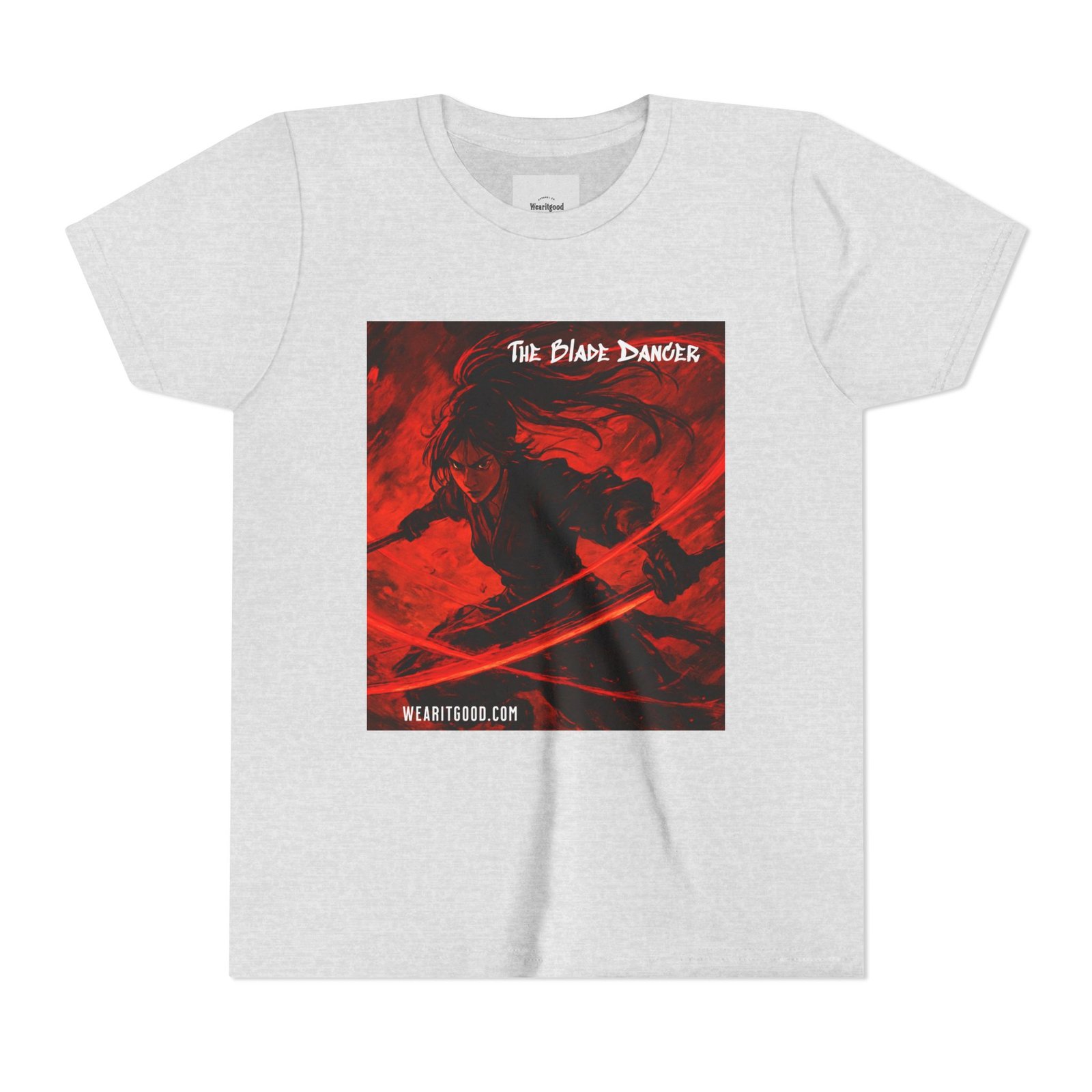 Youth Blade Dancer Graphic Anime Tee - Image 5