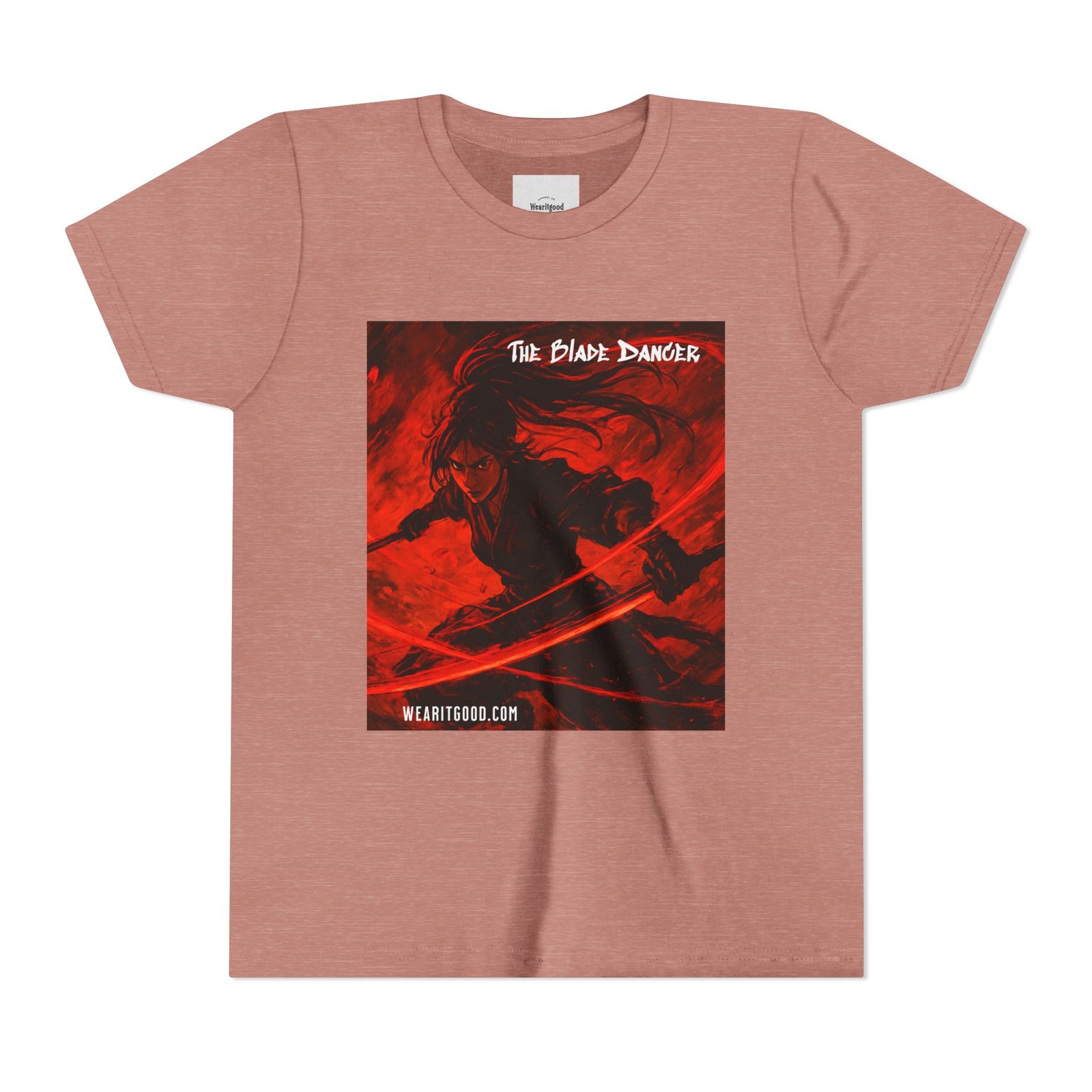 Youth Blade Dancer Graphic Anime Tee - Image 7