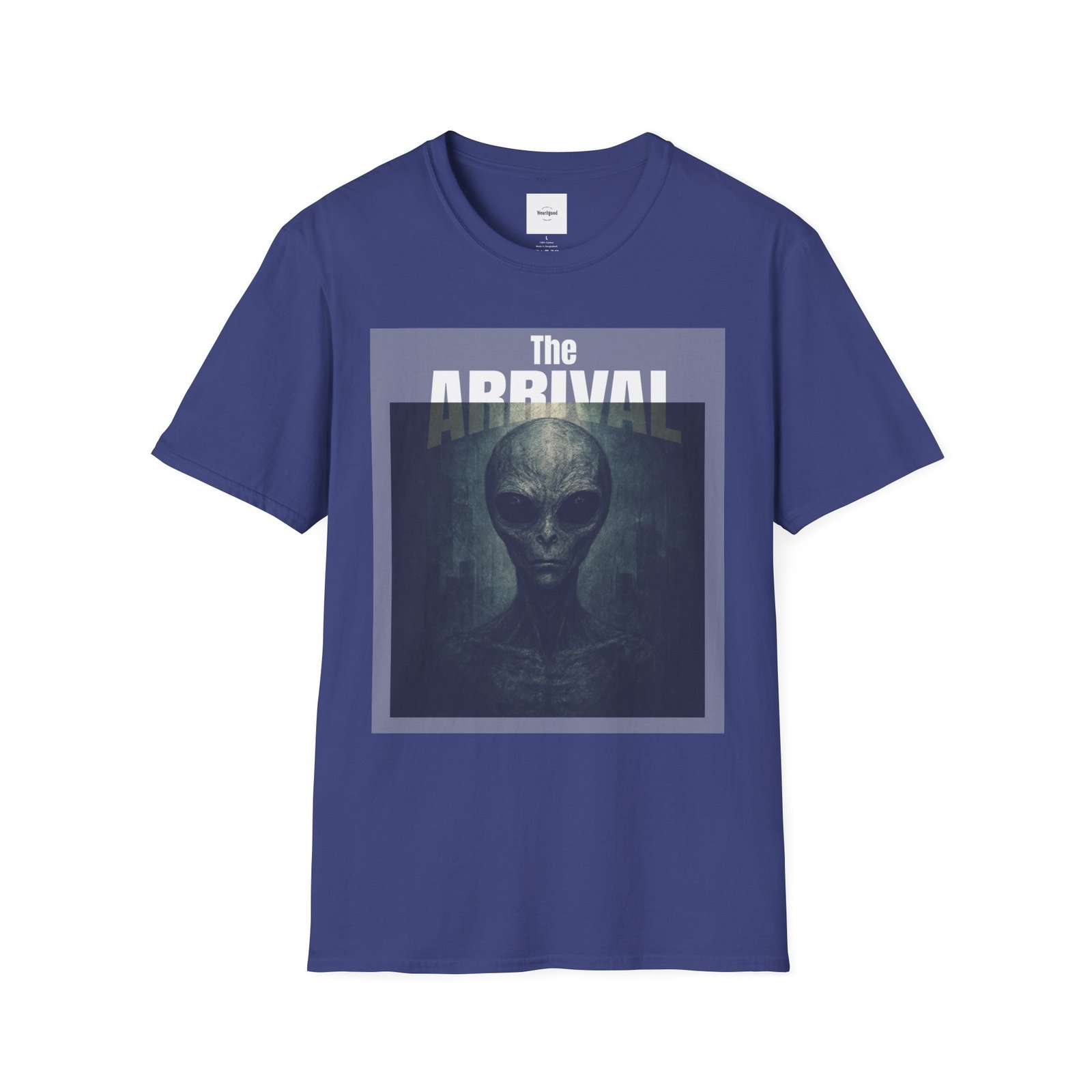 Alien Arrival-White letter Sci-Fi T-Shirt - Image 37
