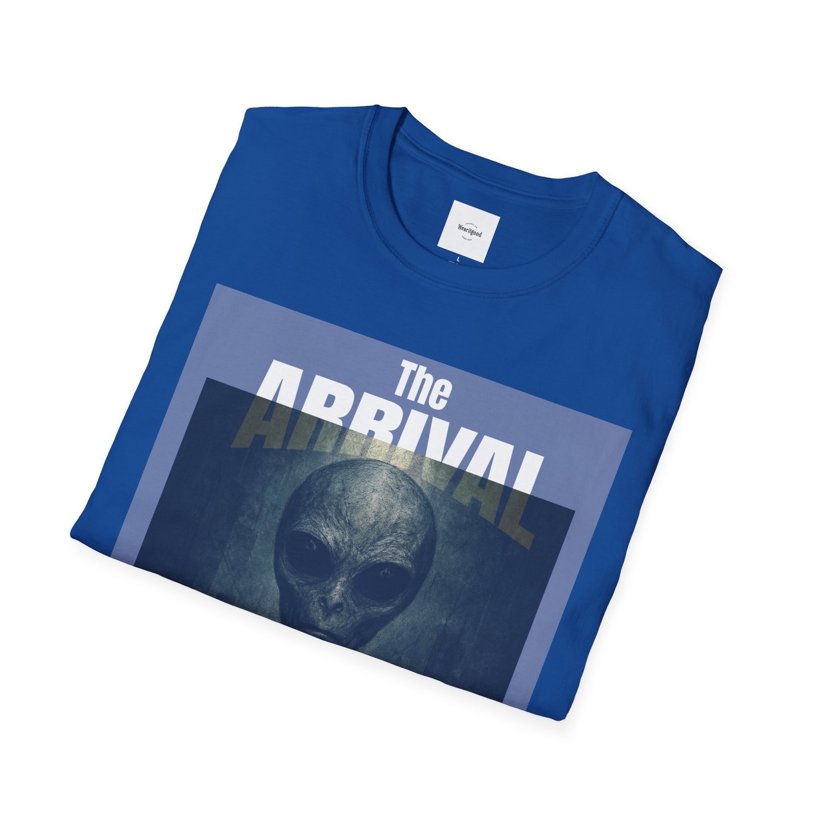Alien Arrival-White letter Sci-Fi T-Shirt - Image 36