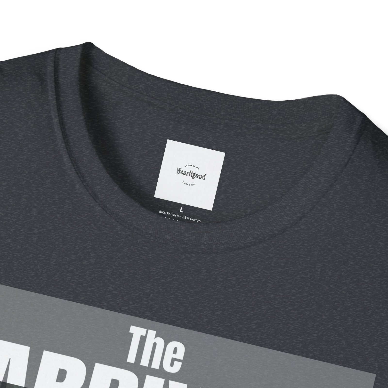 Alien Arrival-White letter Sci-Fi T-Shirt - Image 43