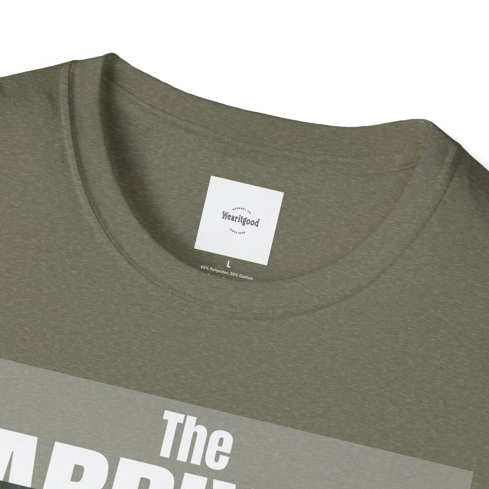Alien Arrival-White letter Sci-Fi T-Shirt - Image 7