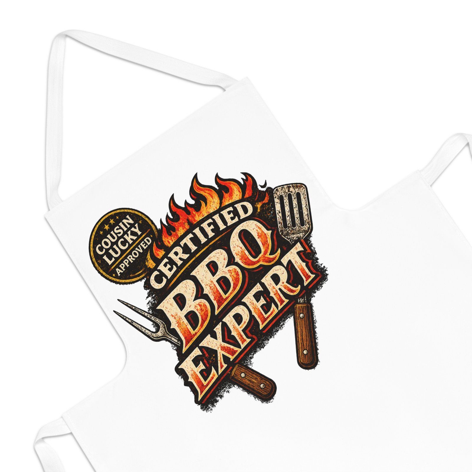Certified BBQ Expert Apron - Image 2