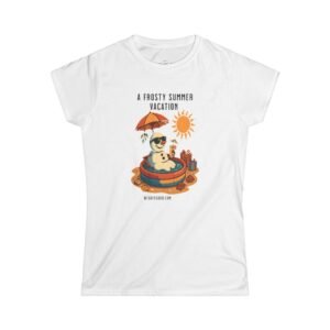 Women's Tee — A Frosty Summer Vacation