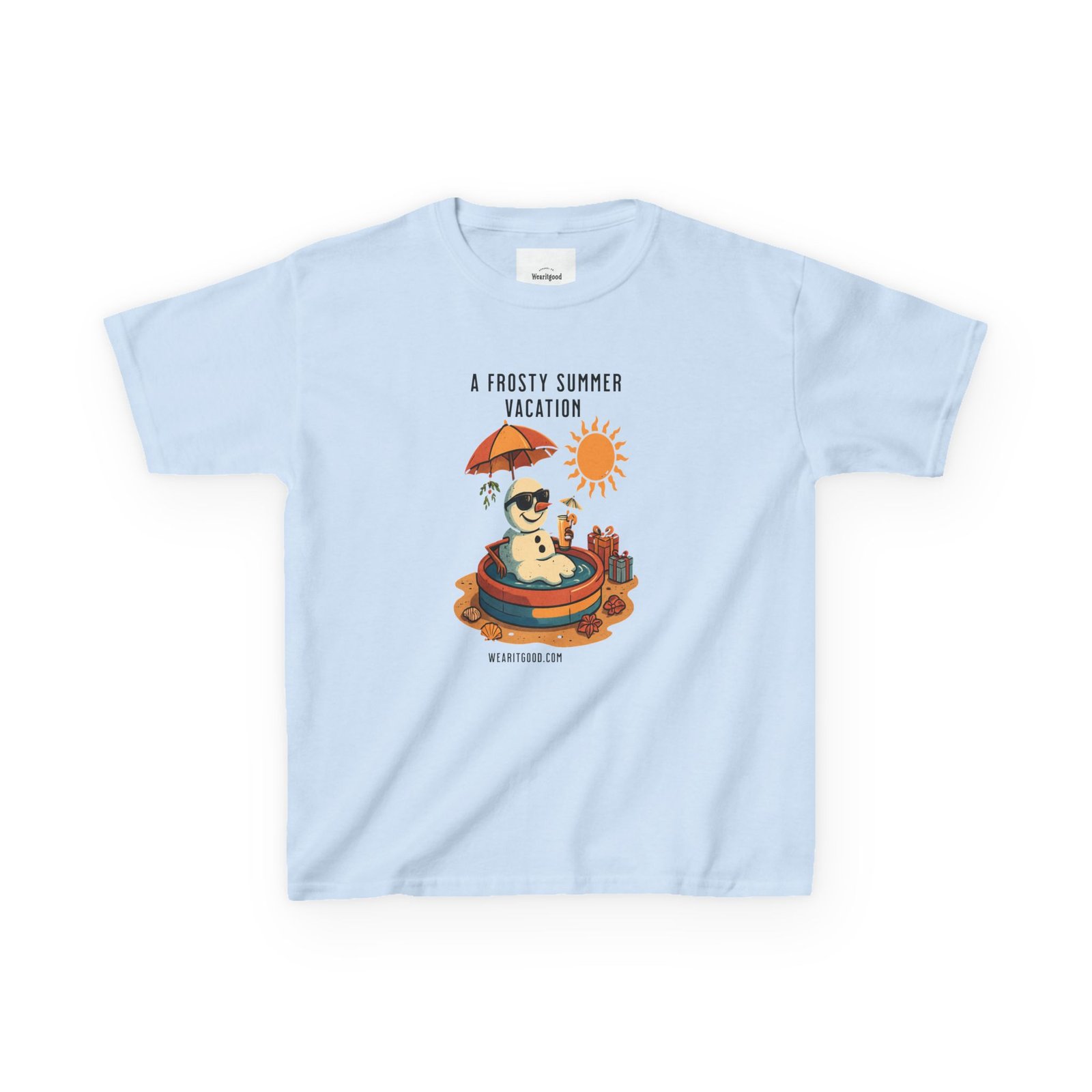 Kids T-Shirt - A Frosty Summer Vacation