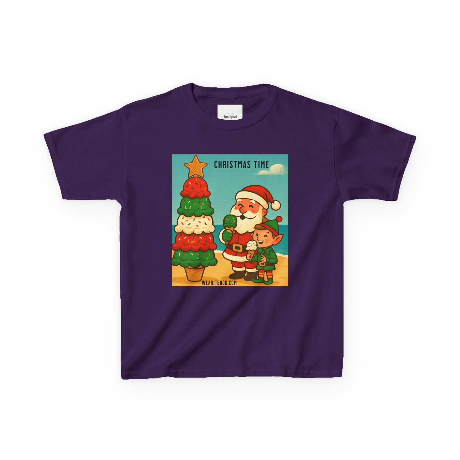 Kids Christmas July Tee - Image 15