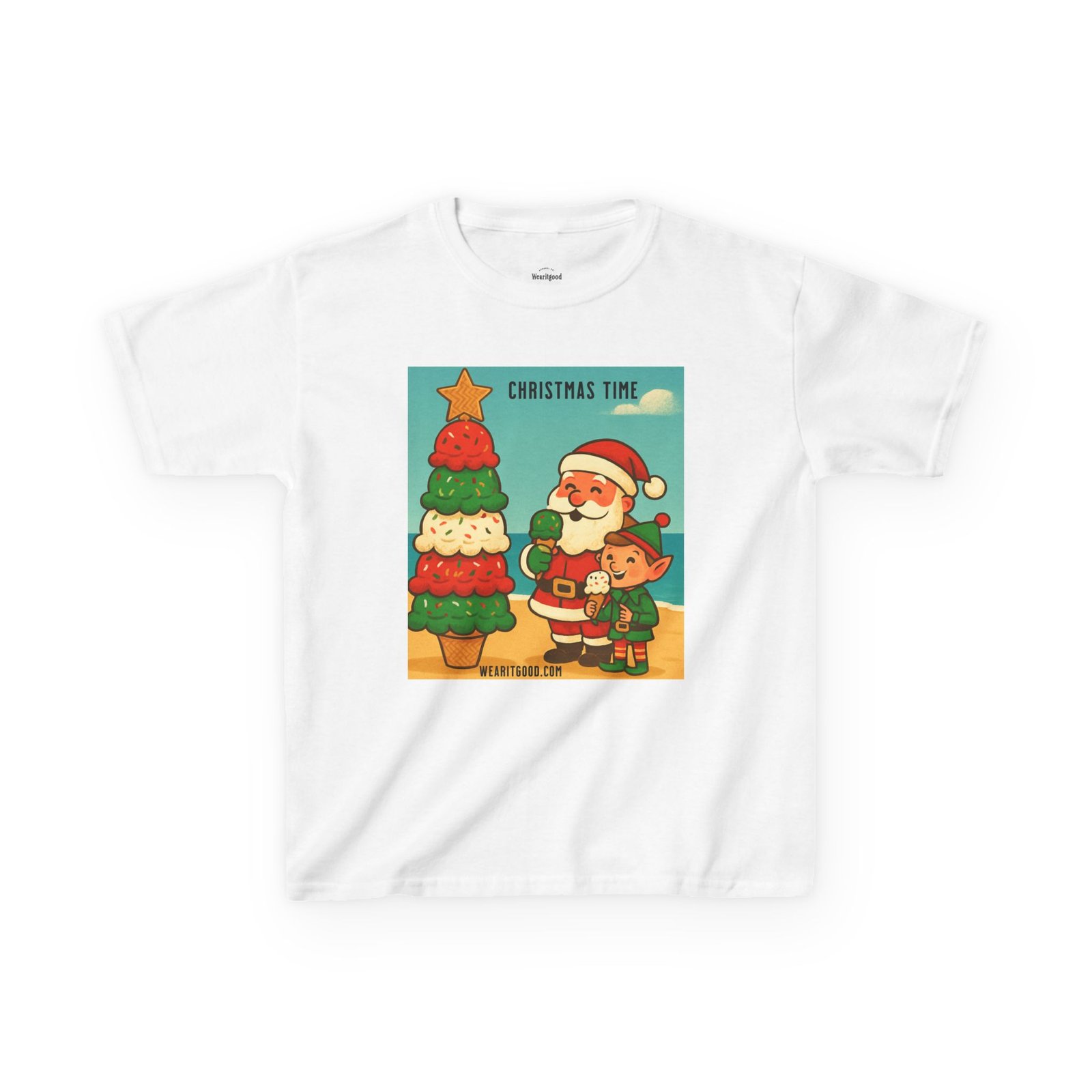 Kids Christmas July Tee - Image 3