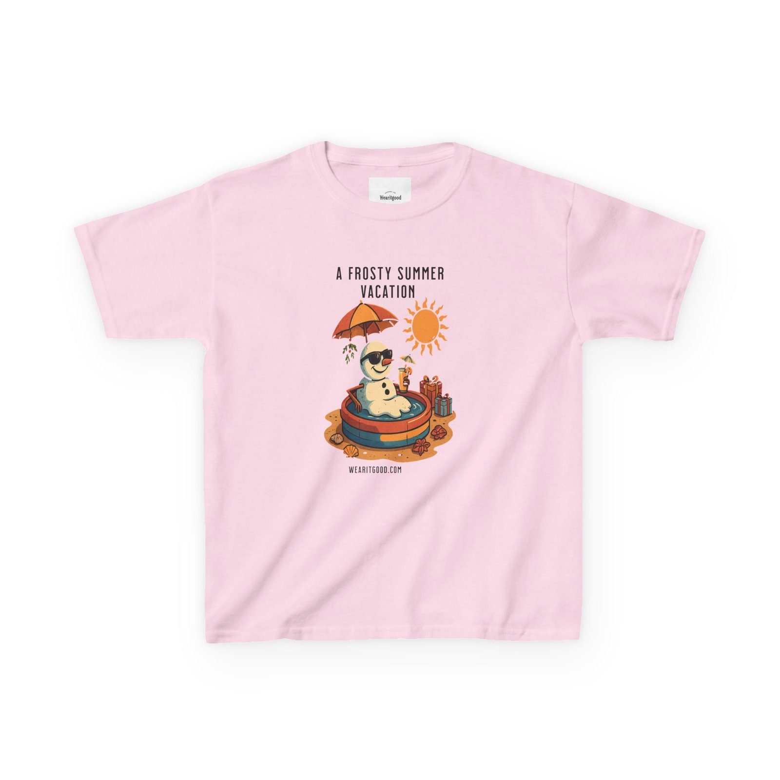 Kids T-Shirt - A Frosty Summer Vacation - Image 13