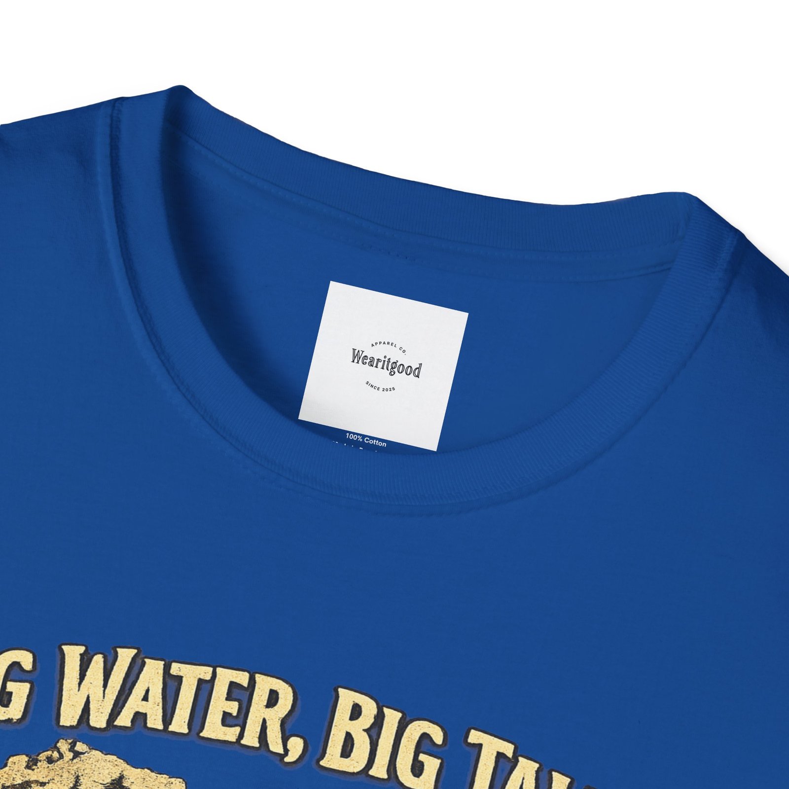 Big Water, Big Tales Fishing T-Shirt - Image 27
